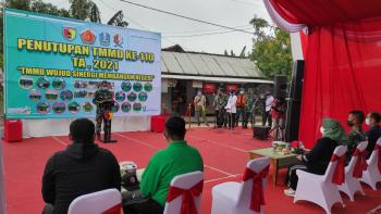  TMMD 110 Kodim 0813 Bojonegoro Resmi Ditutup